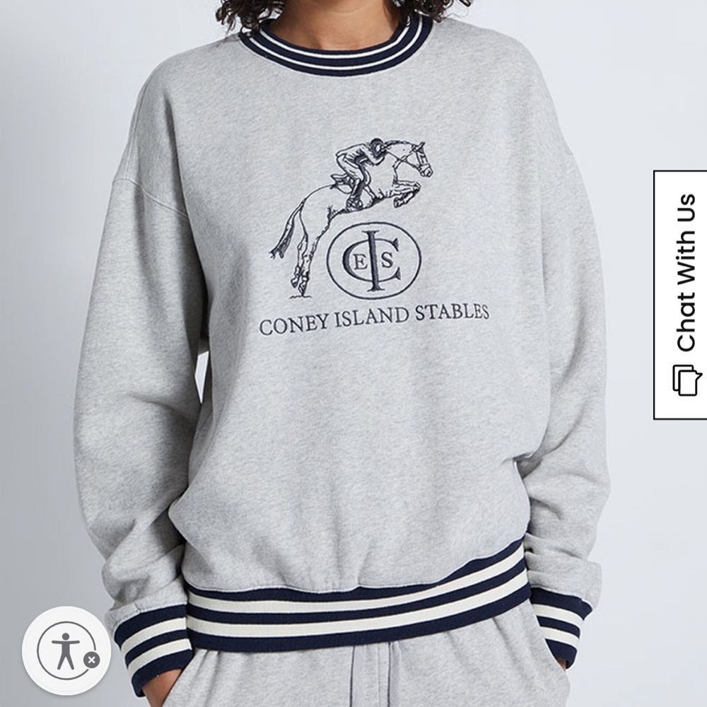 Coney Island Picnic Eco Stables Crew Neck Sweatshirt